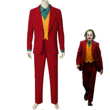 Load image into Gallery viewer, cosplay 2019 Movie Joker Joaquin Phoenix Arthur Fleck Costume Suits Halloween Mask for woman man kids